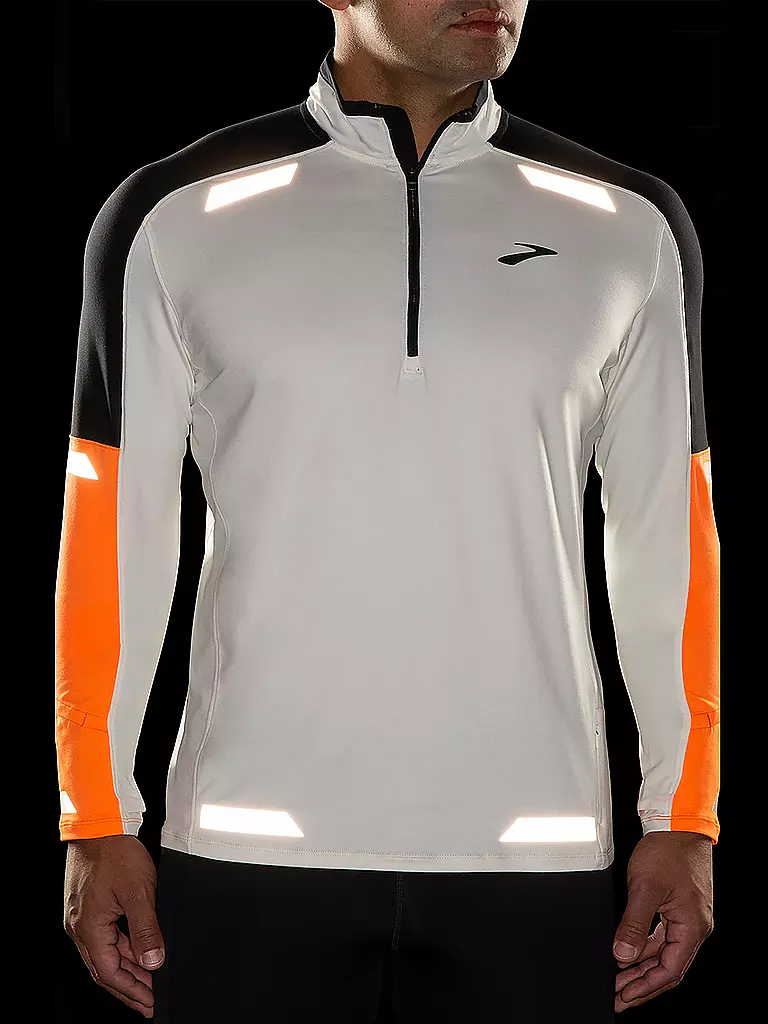 BROOKS | Maglia da running da uomo Visible 17" Zip |