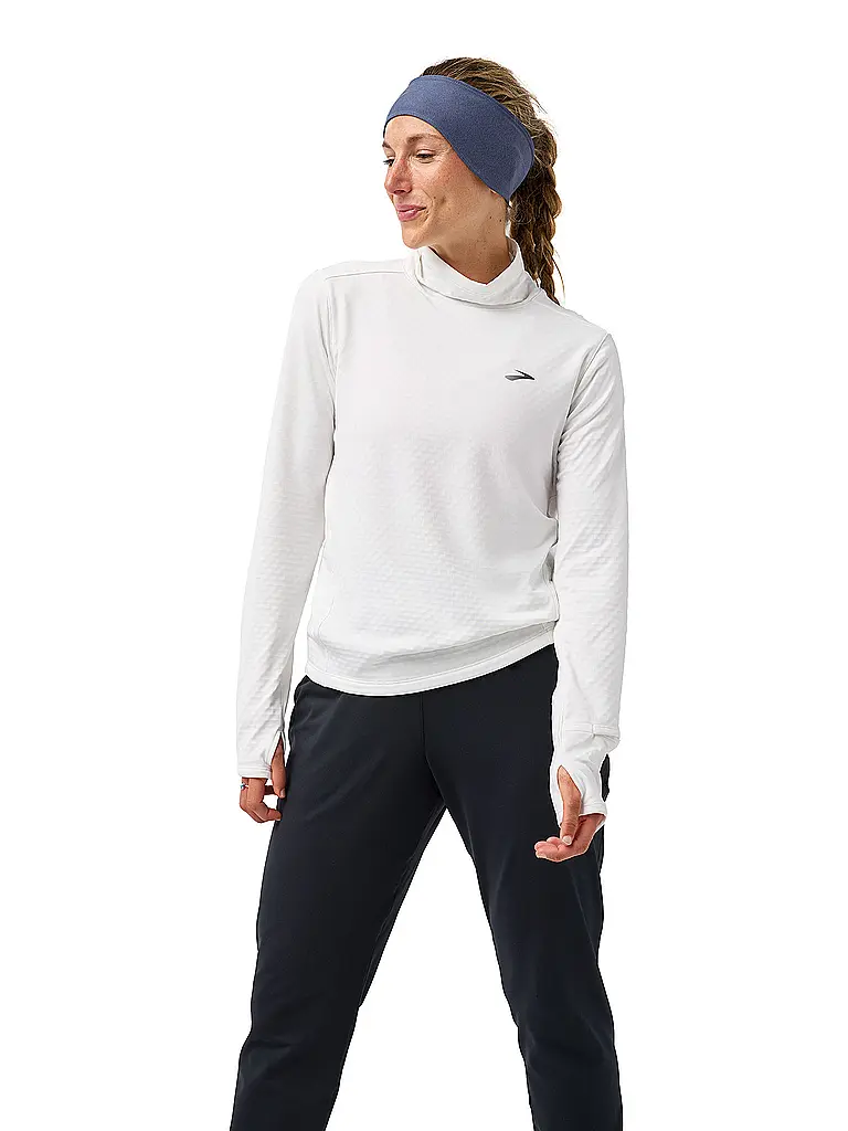 BROOKS | Maglia da running termica da donna Notch Thermal 3.0 | Bianco