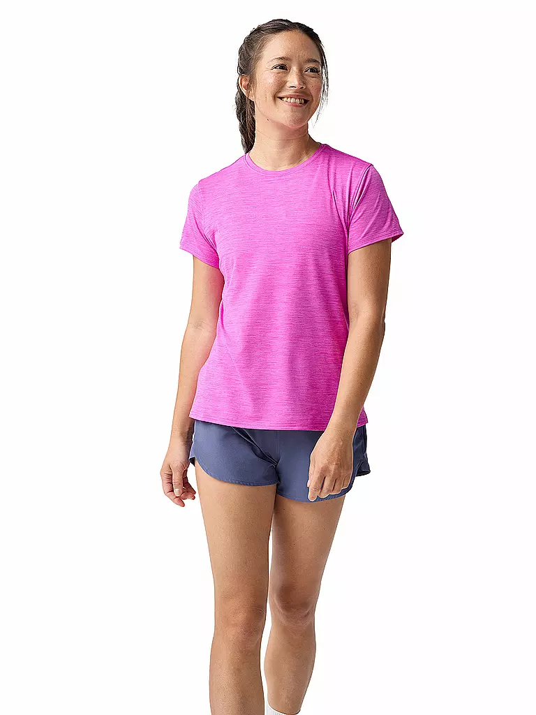 BROOKS | Maglietta da running Luxe da donna | Fucsia