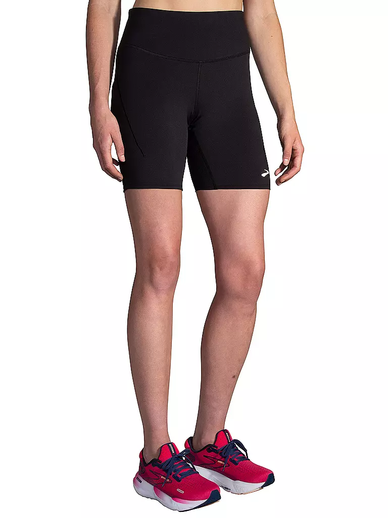 BROOKS | Pantaloncini da corsa aderenti da donna Spark 8" | Nero