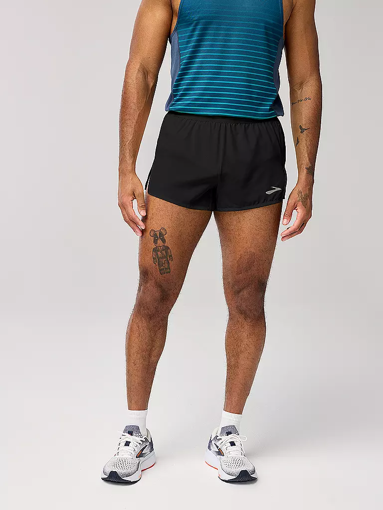 BROOKS | Pantaloncini da running da uomo Breakaway 3 | Nero