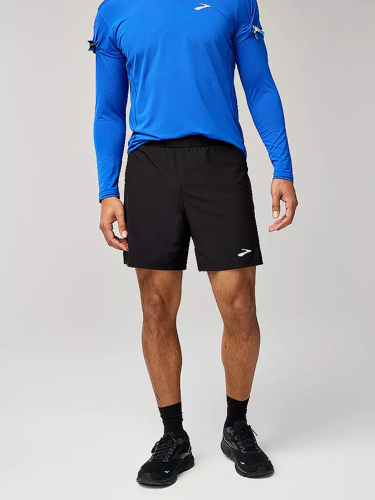 BROOKS | Pantaloncini da running da uomo Journey 7" | Nero