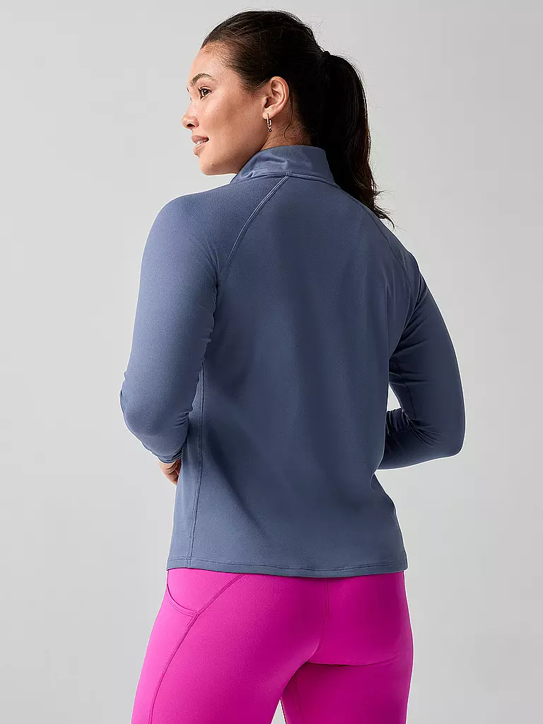 BROOKS | Zipshirt da running da donna Dash 3.0 | Blu scuro