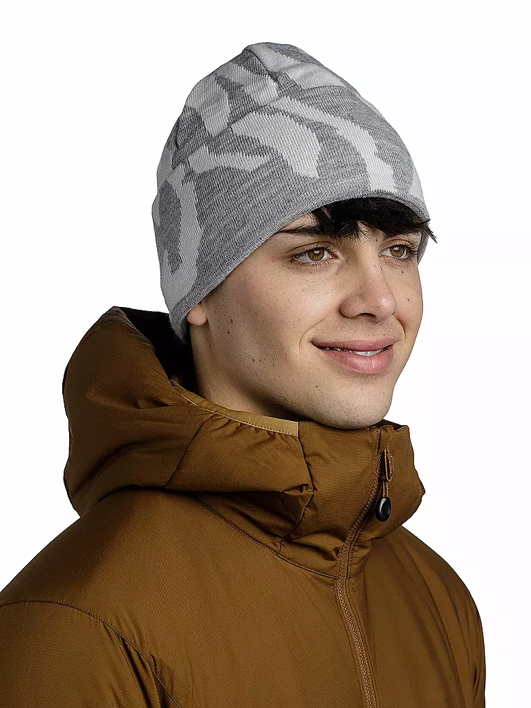 BUFF | Berretto Kyre Knitted | Grigio chiaro