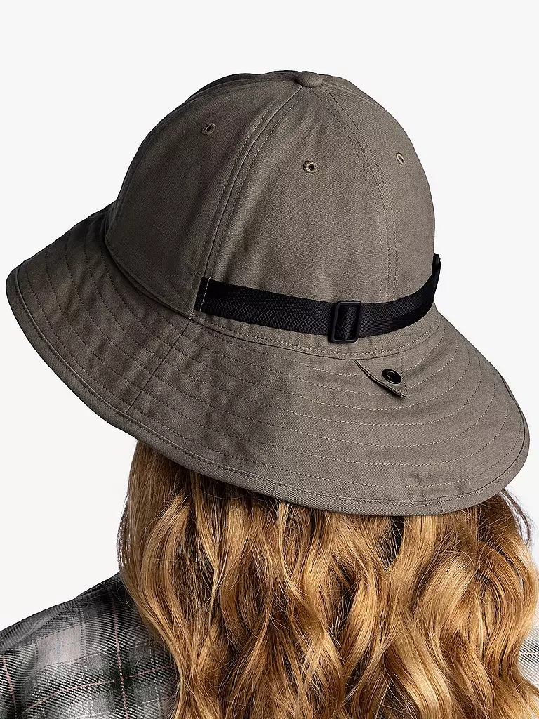 BUFF | Bucket Hat NMAD con cordino | Oliva