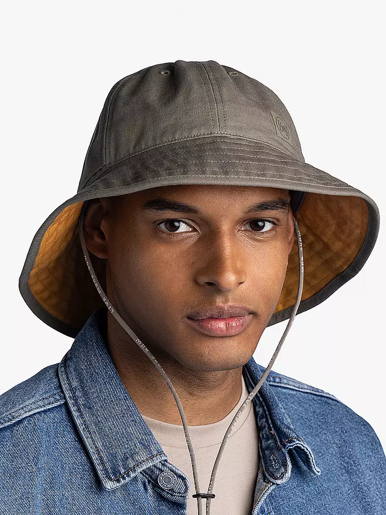 BUFF | Bucket Hat NMAD con cordino | Oliva