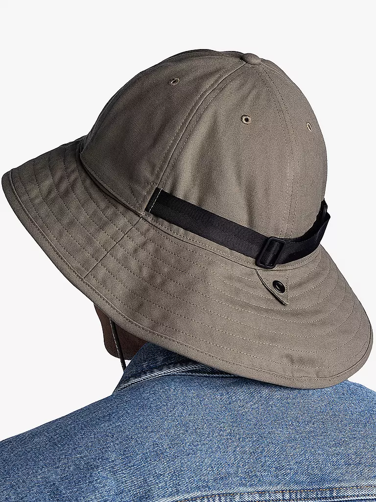 BUFF | Bucket Hat NMAD con cordino | Oliva