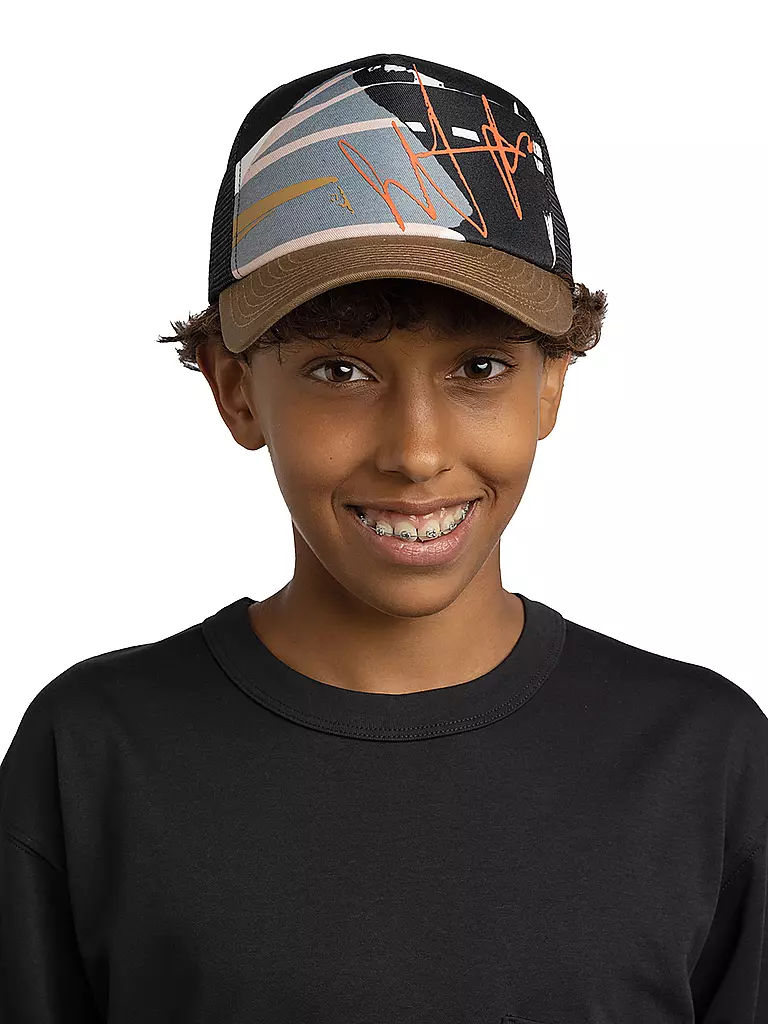 BUFF | Cappellino Trucker per Bambini | Nero