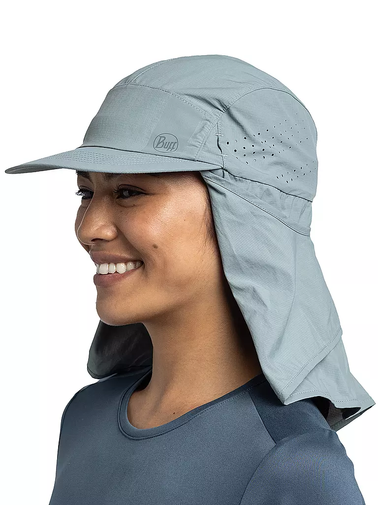 BUFF | Cappello Desert con protezione per il collo | Petrolio