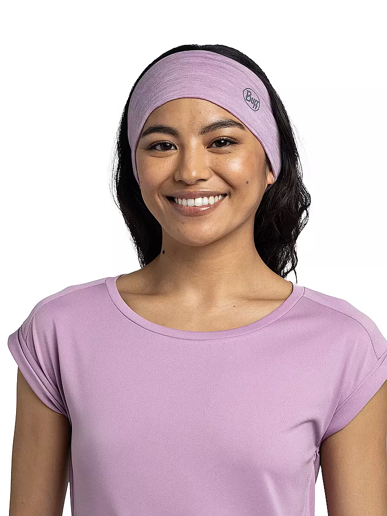 BUFF | Fascia per capelli Merino LW | Rosa