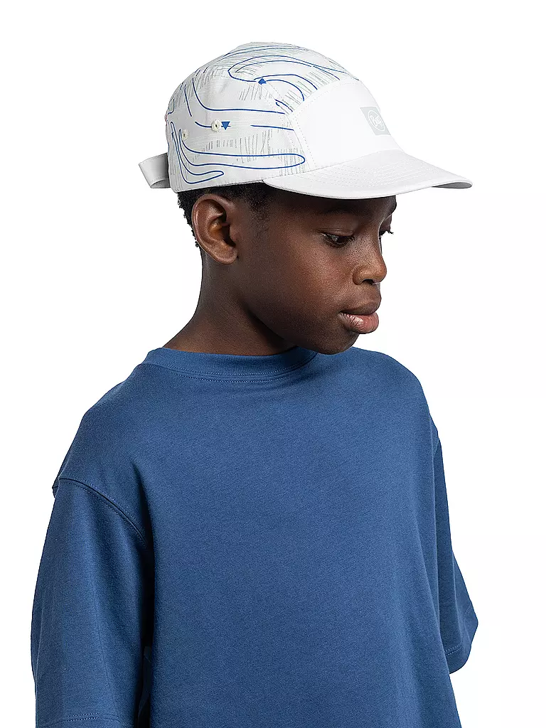 BUFF | Kape 5 Panel Go per bambini | Bianco