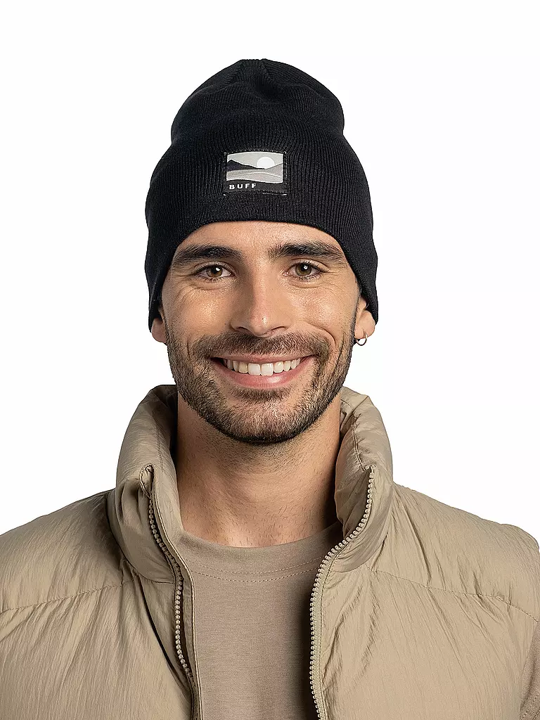 BUFF | Mütze Lilon Long Loose | Nero