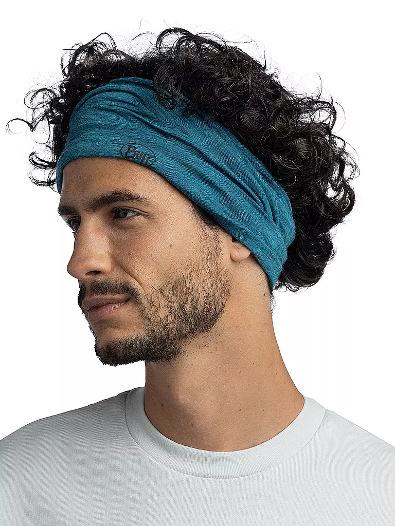 BUFF | Multifunktionstuch Lightweight Merino Wool | Petrolio