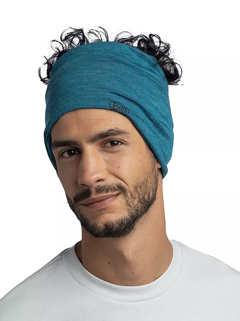 BUFF | Multifunktionstuch Lightweight Merino Wool | Petrolio