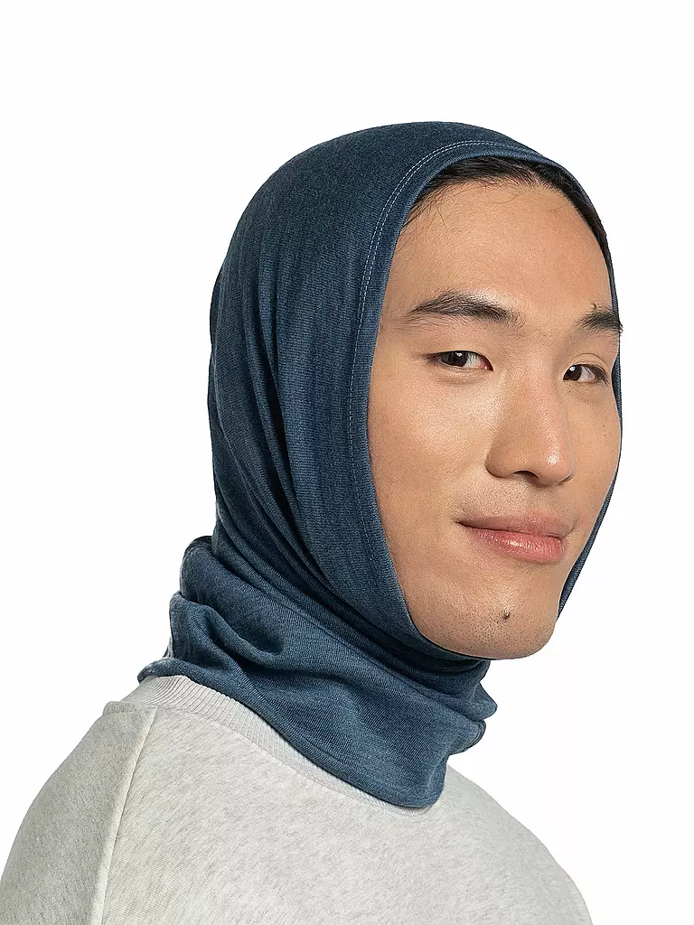 BUFF | Multifunktionstuch Midweight Merino | Blu scuro