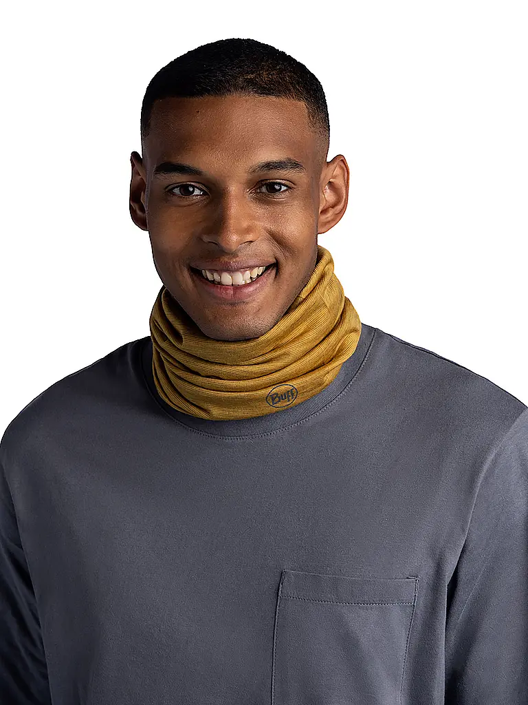 BUFF | Scaldacollo multifunzione Lightweight Stripes | Senape