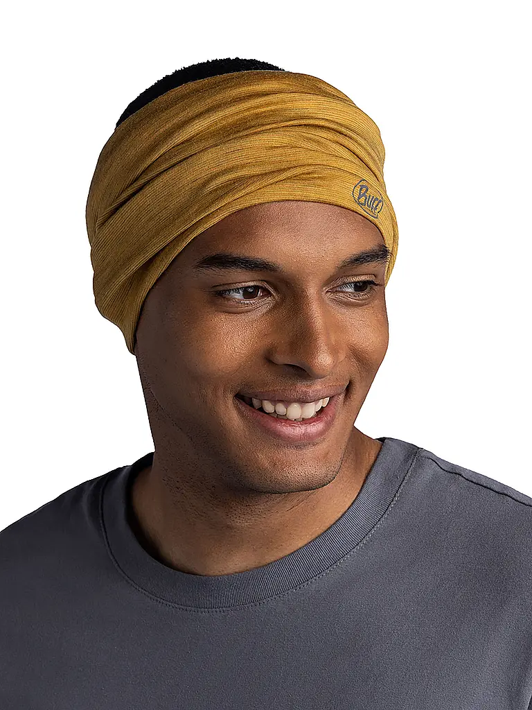 BUFF | Scaldacollo multifunzione Lightweight Stripes | Senape