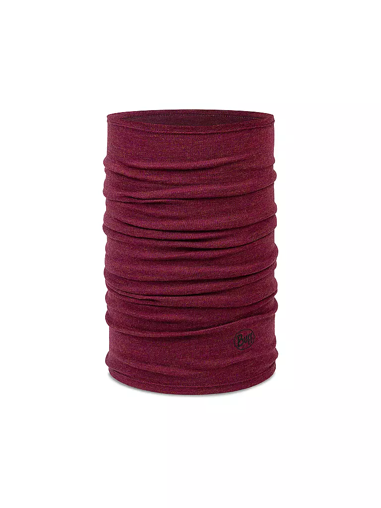 BUFF | Scaldacollo multifunzione Midweight Merino | Rosso scuro