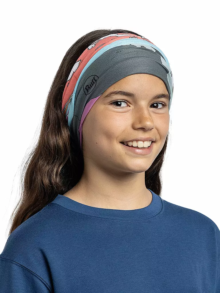 BUFF | Scaldacollo multifunzione per bambini Coolnet UV+ | Corallo