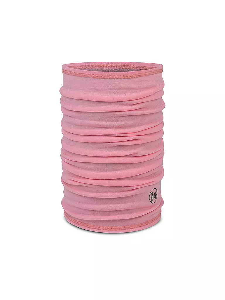 BUFF | Scaldacollo multifunzione per bambini in lana merino leggera | Rosa