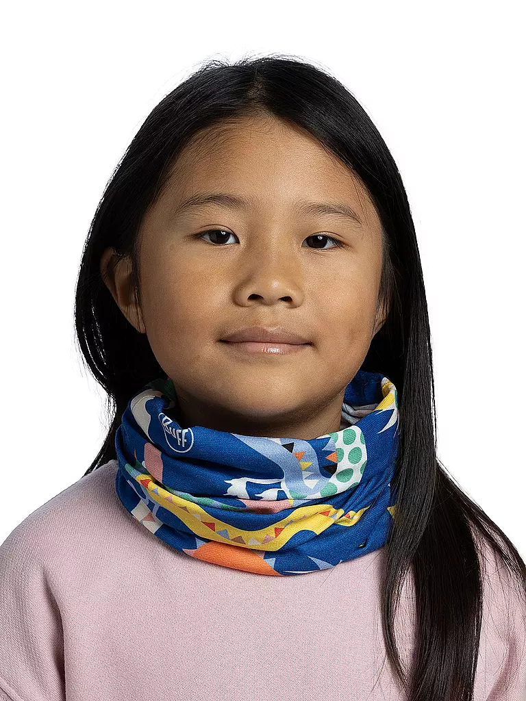 BUFF | Scaldacollo multifunzione per bambini Original EcoStretch | Blu scuro