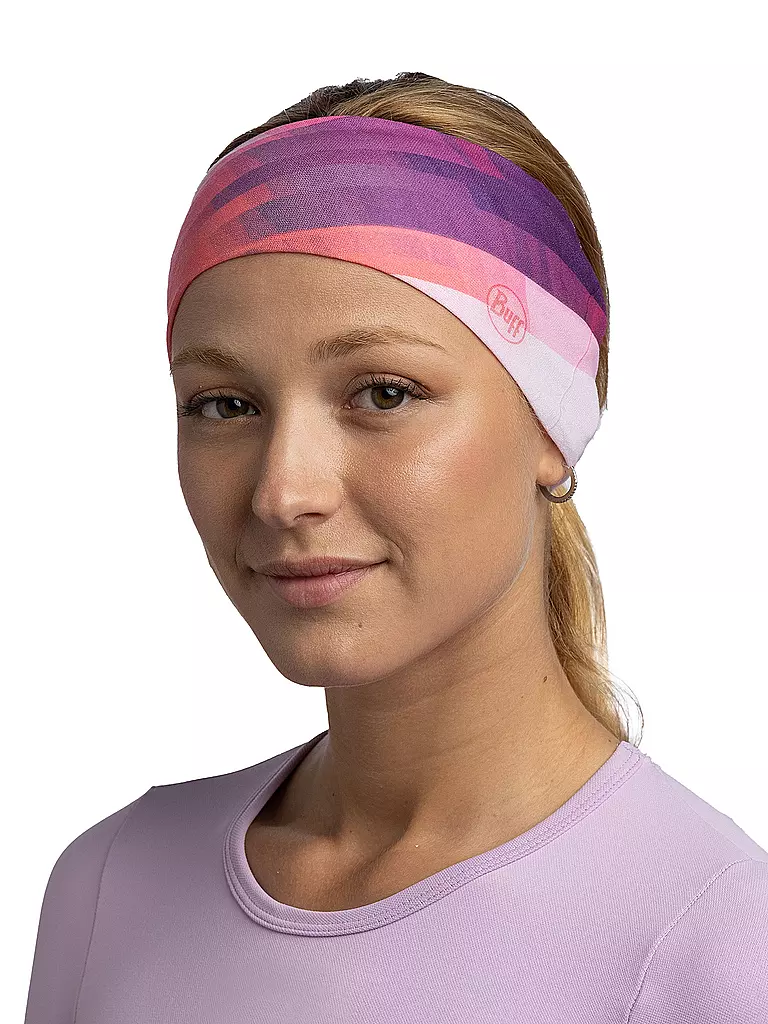 BUFF | Stirnband CoolNet UV® Ellipse | Fucsia