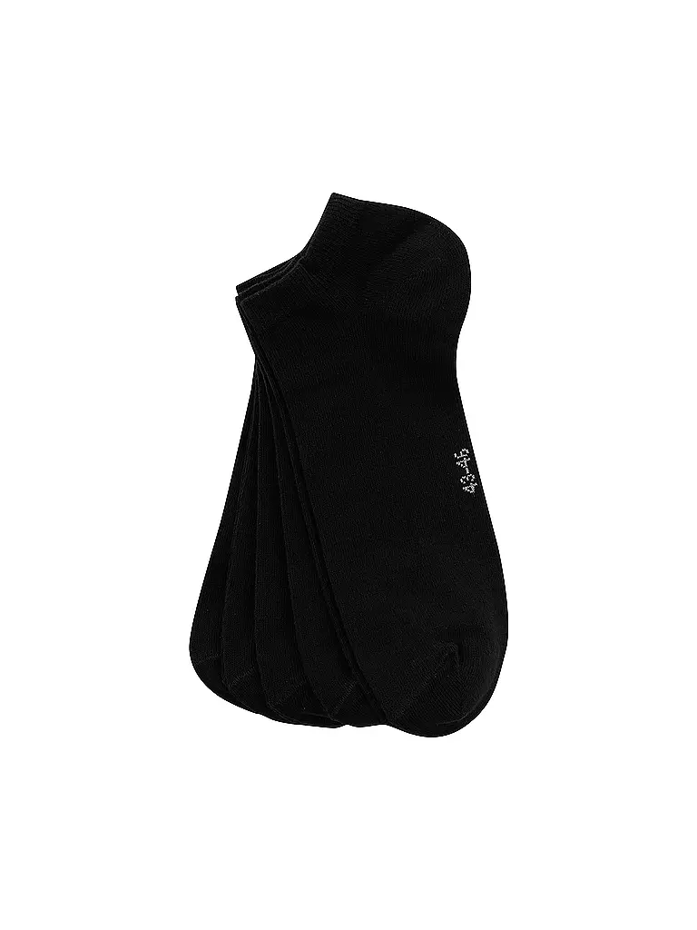 CAMANO | Calzini sneaker confezione da 5 | Nero