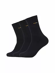 CAMANO | Calzini sportivi unisex, confezione da 3 | Nero