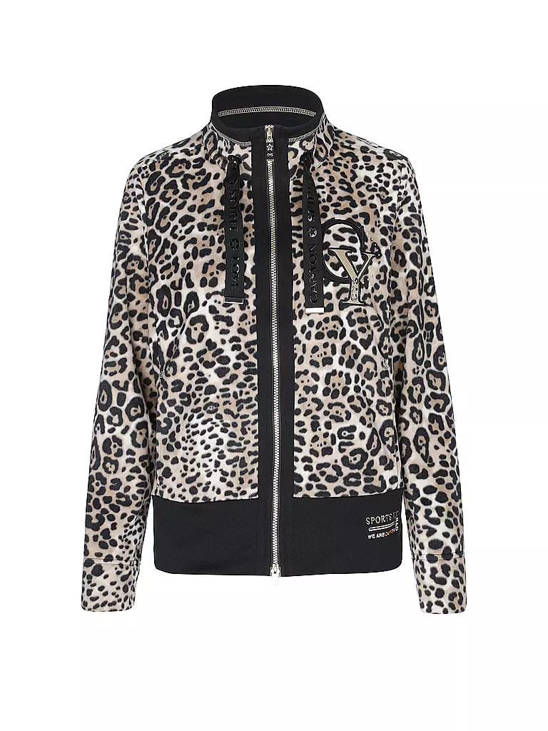 CANYON | Damen Sweatjacke Leo | Cammello
