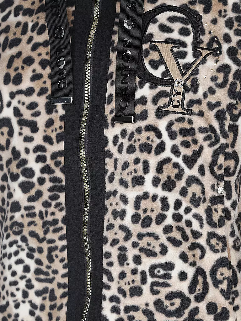 CANYON | Damen Sweatjacke Leo | Cammello