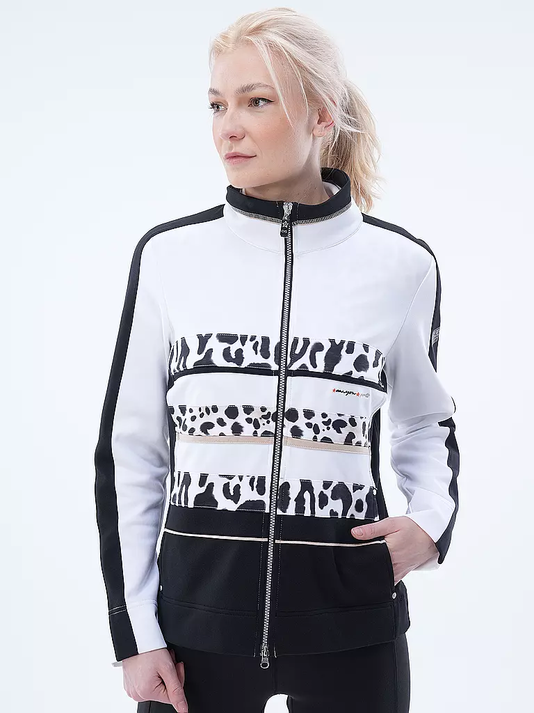 CANYON | Damen Sweatjacke | Bianco