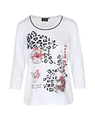 CANYON | Damen T-Shirt Leo Print | Bianco