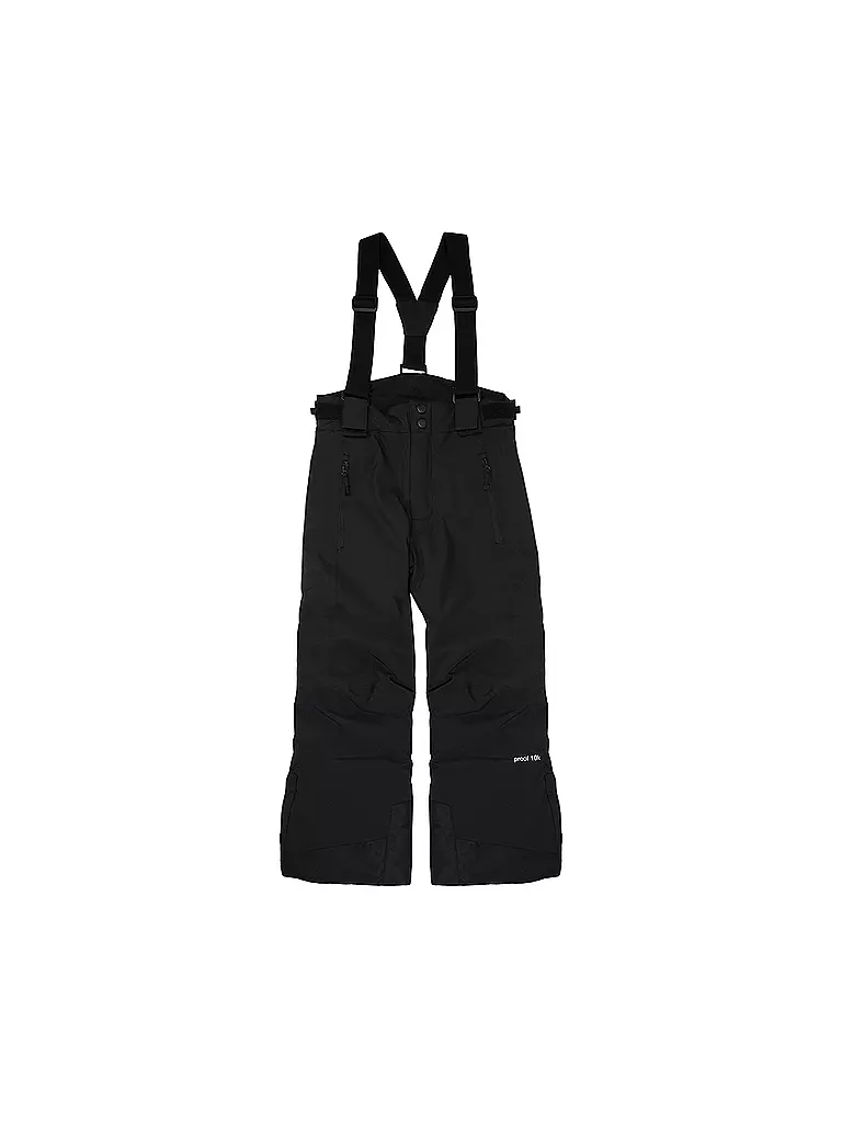 CENTRAL PROJECT | Pantaloni da sci stretch junior per bambini | Nero