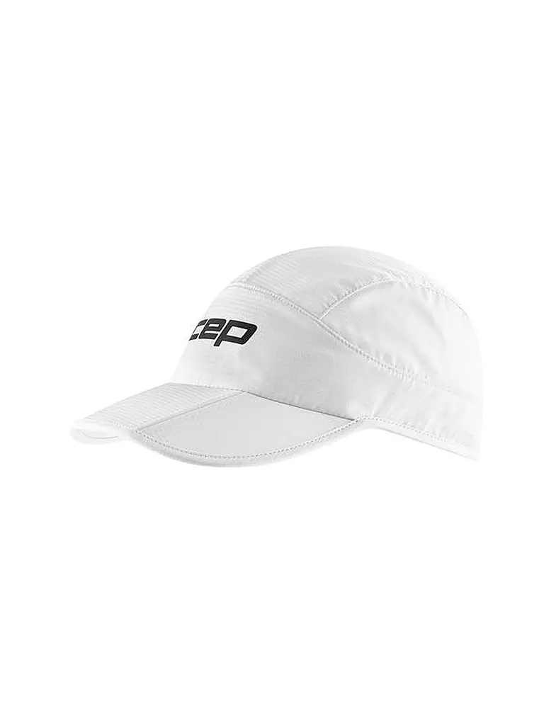 CEP | Cappellino da running Core Run pieghevole | Bianco