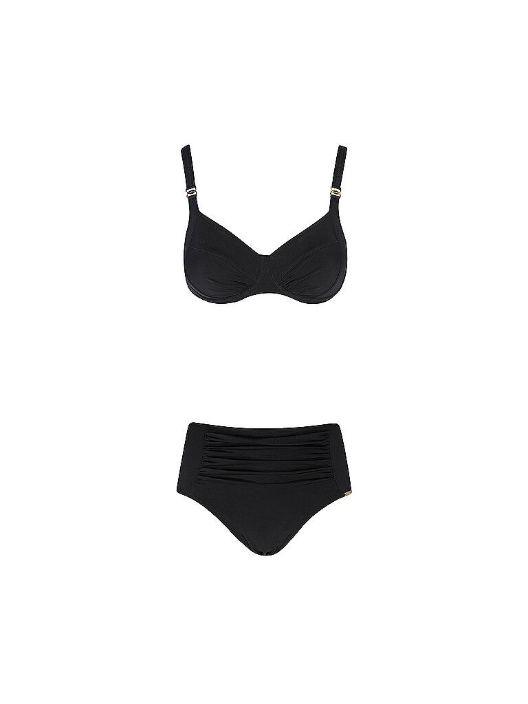 Bikini da donna tinta unita nero 42D