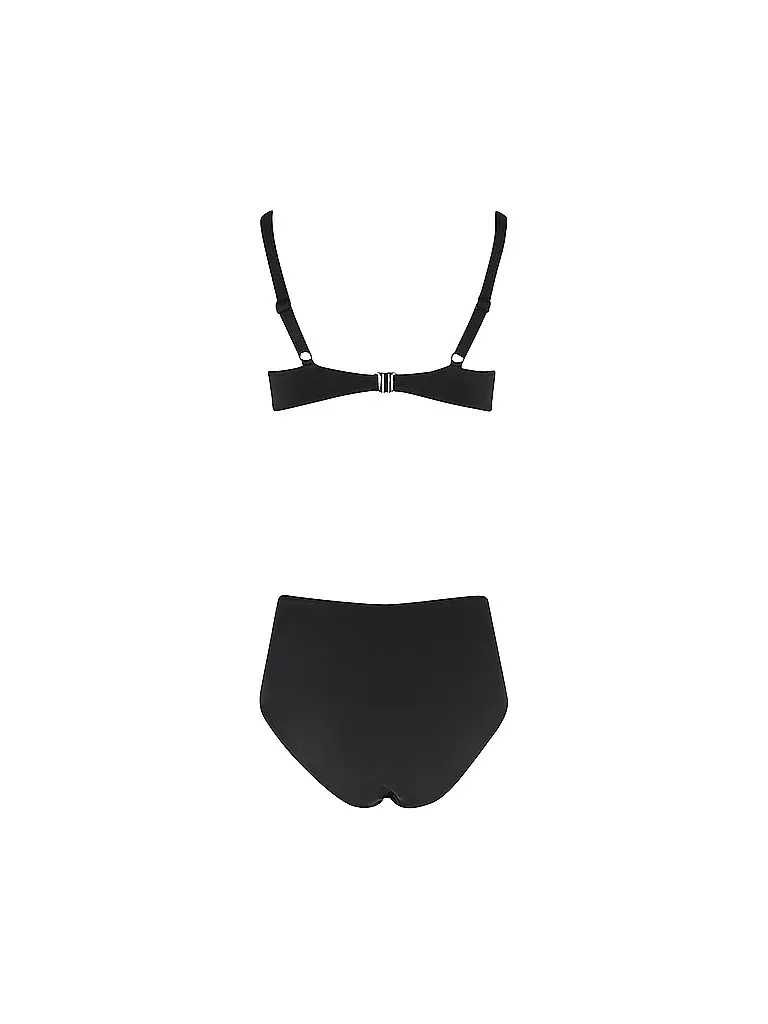 CHARMLINE | Bikini da donna tinta unita | Nero