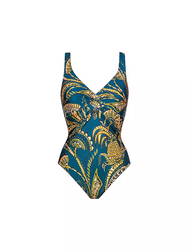 CHARMLINE | Damen Badeanzug | Petrolio