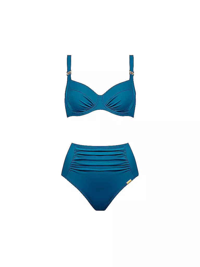 CHARMLINE | Damen Bikini Uni | Petrolio