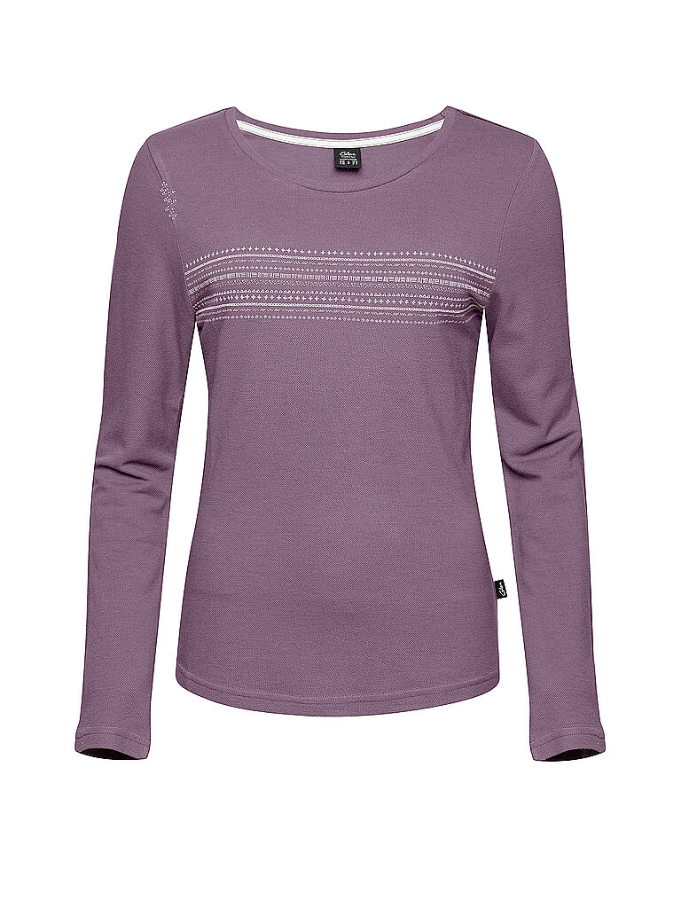 Maglietta da arrampicata da donna Dalmazia Ornament bacca 38