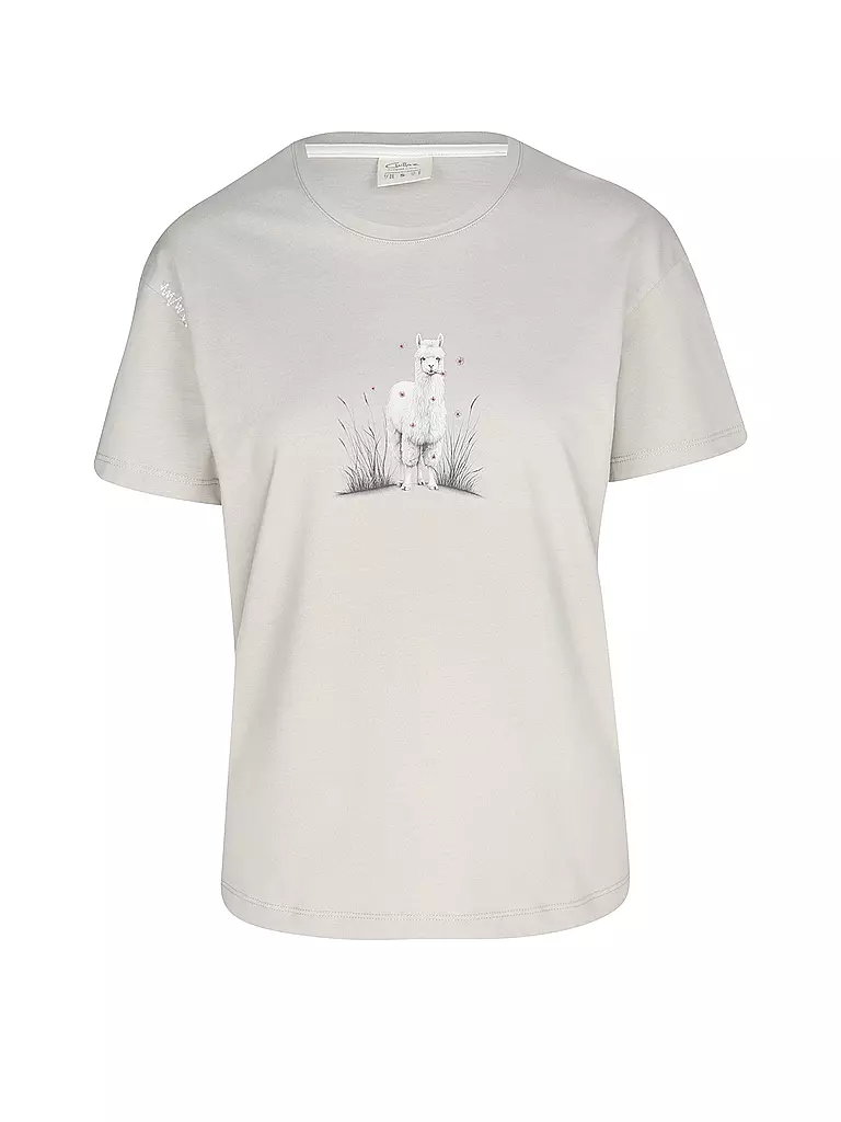 CHILLAZ | Maglietta da arrampicata da donna Alpaca Meadow | Beige