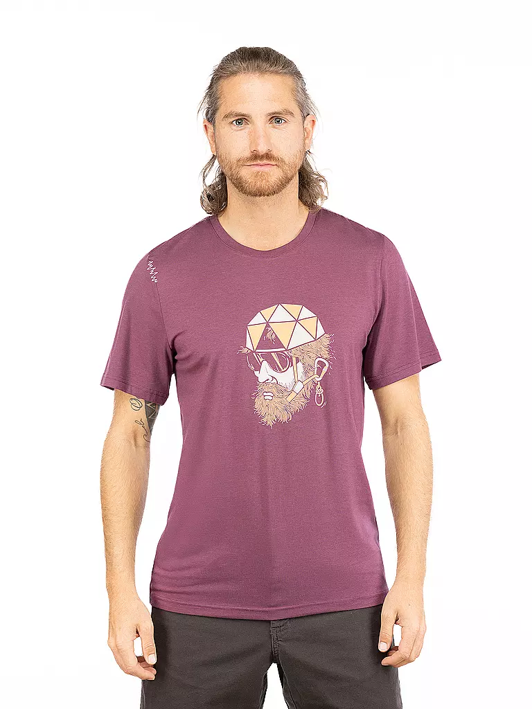 CHILLAZ | Maglietta da arrampicata da uomo Explorer | Bacca