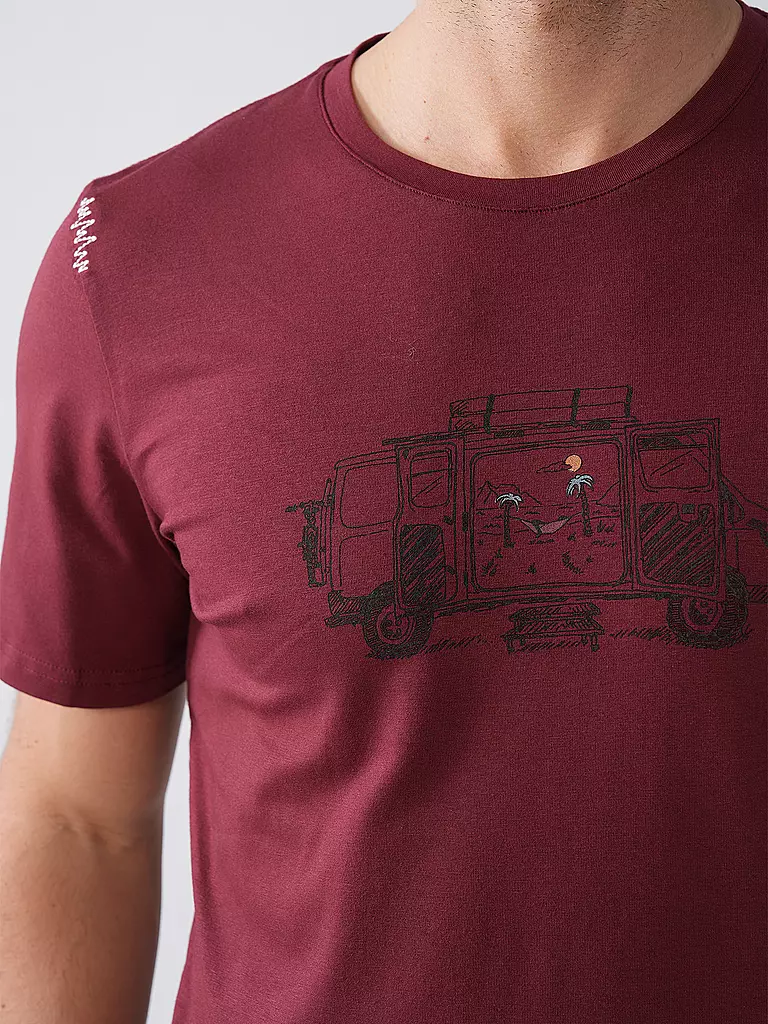 CHILLAZ | Maglietta da arrampicata da uomo Van Life |