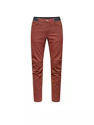 CHILLAZ | Pantaloni da arrampicata Céüse da uomo | Rosso scuro