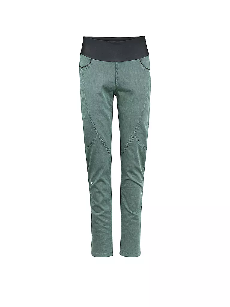 CHILLAZ | Pantaloni da arrampicata da donna Fuji 2.0 | Verde scuro