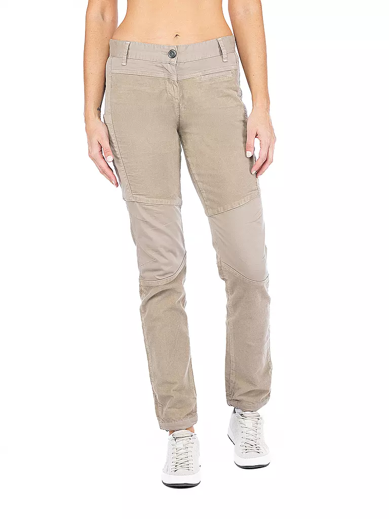 CHILLAZ | Pantaloni da arrampicata da donna Waldhorn | Marrone chiaro