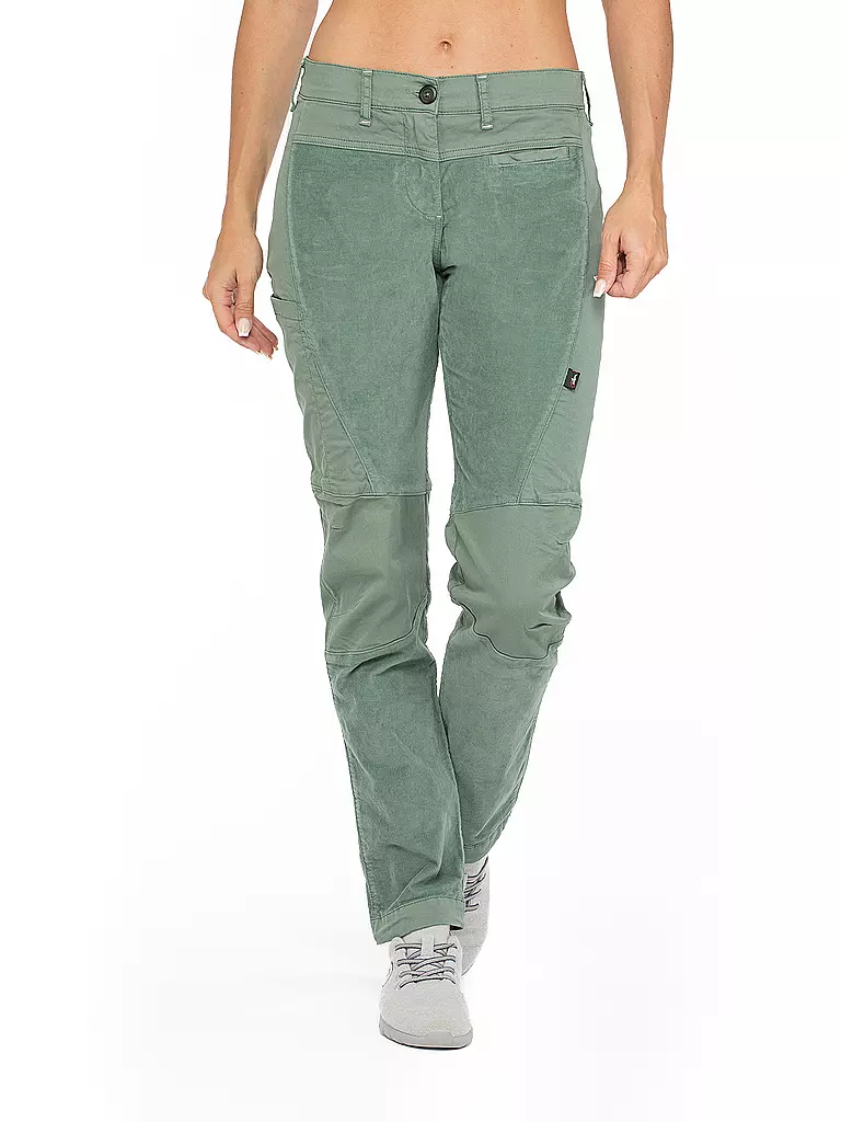 CHILLAZ | Pantaloni da arrampicata Waldhorn da donna | Oliva