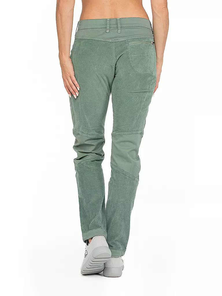 CHILLAZ | Pantaloni da arrampicata Waldhorn da donna | Oliva