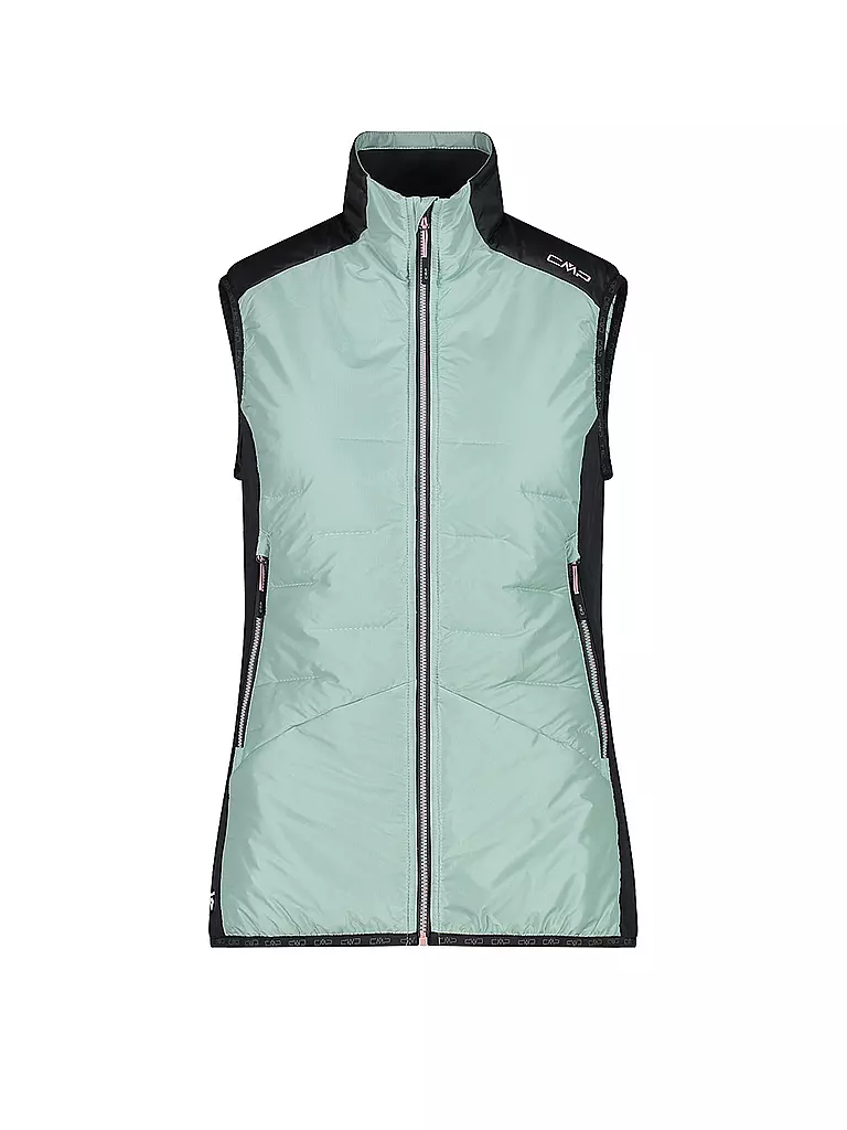 CMP | Damen Hybridweste  PFC-freie Hybrid-Damenweste mit recyceltem Primaloft | Verde chiaro