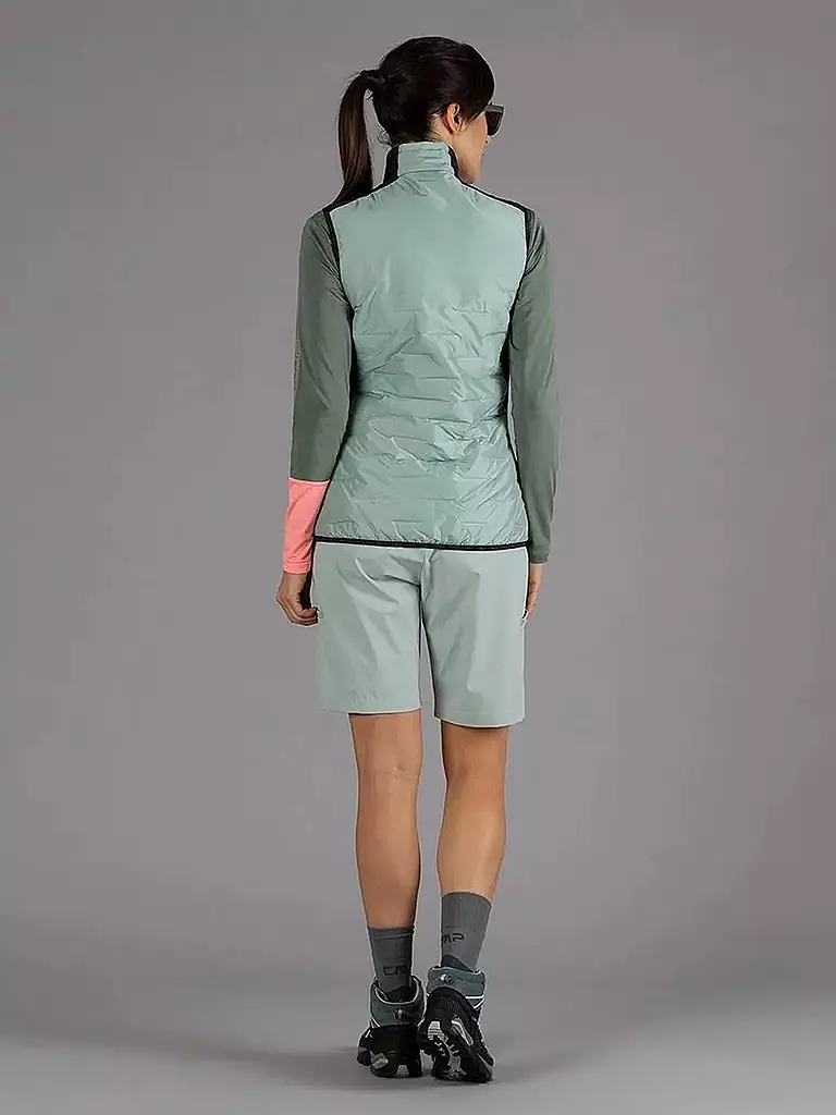 CMP | Damen Hybridweste  PFC-freie Hybrid-Damenweste mit recyceltem Primaloft | Verde chiaro