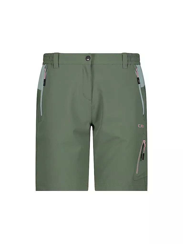 CMP | Damen Short Bermuda Stretch | Verde scuro